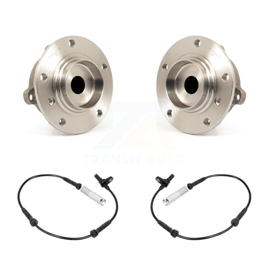 Wheel Hub Bearing & Sensor Front Kit For BMW 530i 650i 525i 645Ci 550i 528i 545i