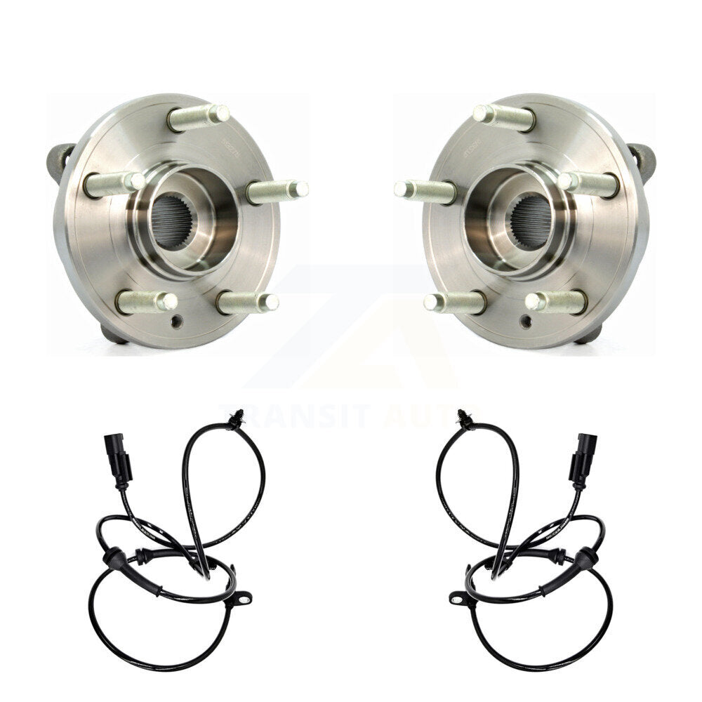 Wheel Hub Bearing & ABS Sensor Front Kit For 2010-2012 Ford Flex Lincoln MKS MKT