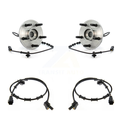 Wheel Hub Bearing And Extra ABS Sensor Front Kit For Dodge Ram 1500 with Harness
