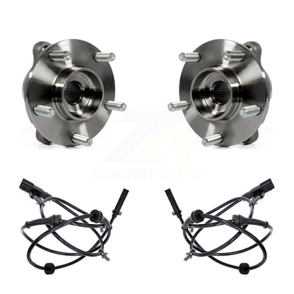 Wheel Hub Bearing And ABS Sensor Front Kit For INFINITI Q50 Q60