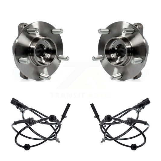 Wheel Hub Bearing And ABS Sensor Front Kit For INFINITI Q50 Q60
