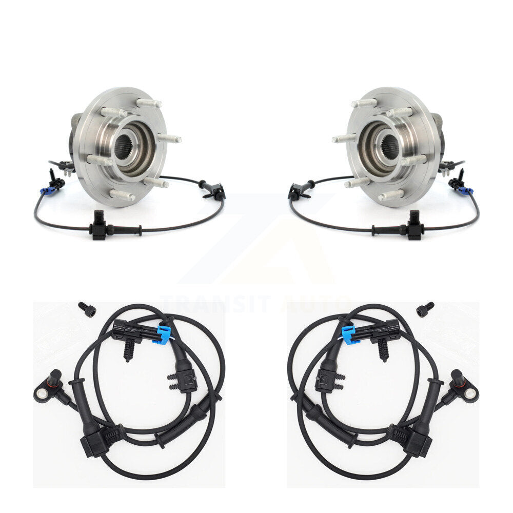 Wheel Hub Bearing And Extra ABS Sensor Front Kit For Hummer H3 with Harness