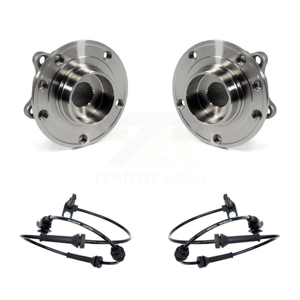 Wheel Hub Bearing And ABS Sensor Front Kit For Chrysler 200