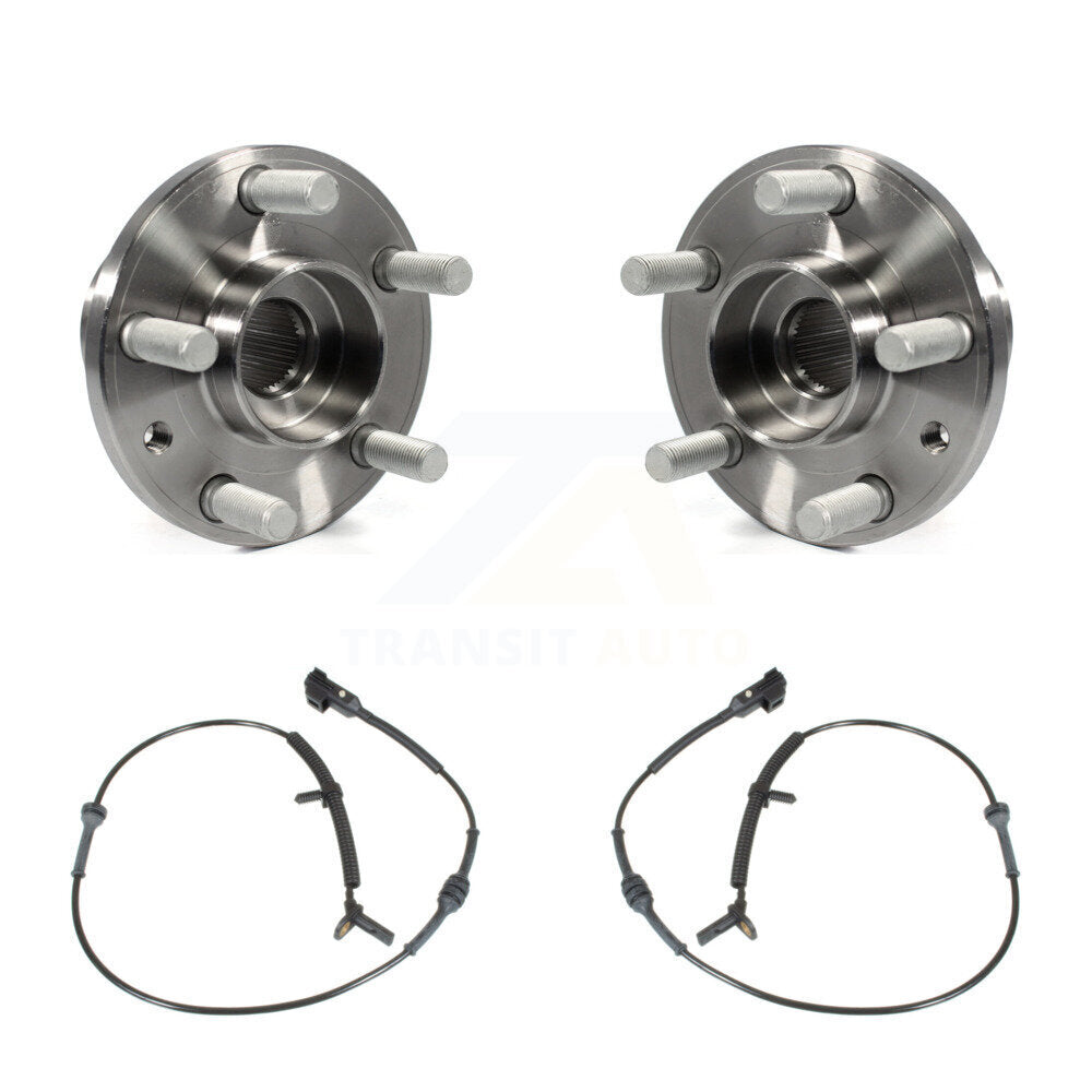 Wheel Hub Bearing And ABS Sensor Front Kit For Land Rover LR2 with Harness