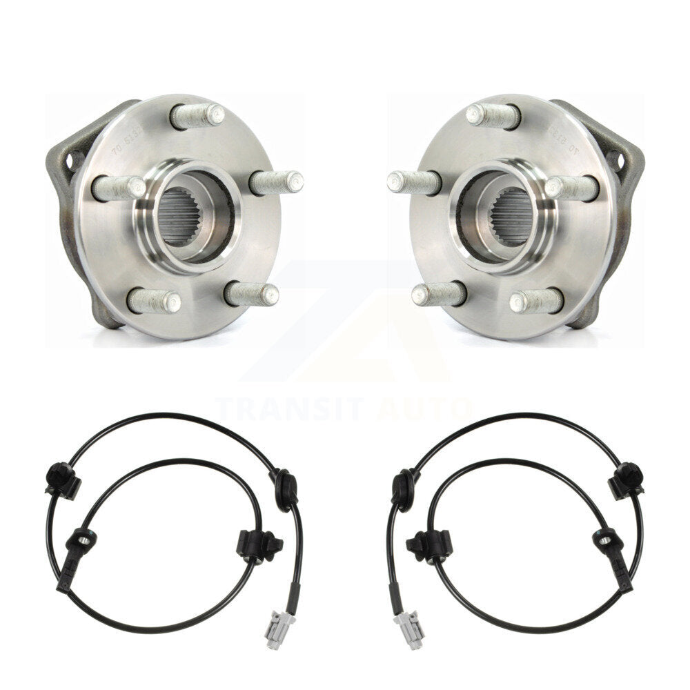 Wheel Hub Bearing Sensor Front Kit For Subaru Outback 3.6L 2.5L with 4-Wheel ABS