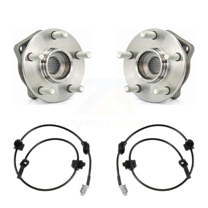 Wheel Hub Bearing Sensor Front Kit For Subaru Outback 3.6L 2.5L with 4-Wheel ABS