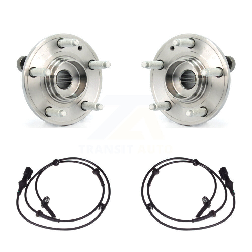 Wheel Hub Bearing ABS Sensor Front Kit For Ford Five Hundred Freestyle Taurus X