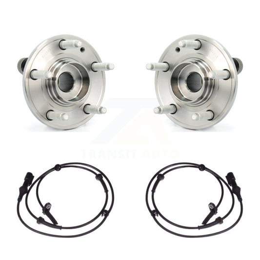 Wheel Hub Bearing ABS Sensor Front Kit For Ford Five Hundred Freestyle Taurus X