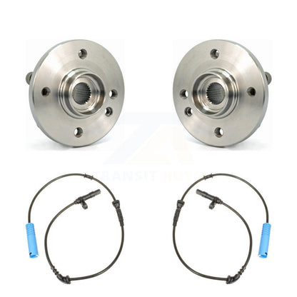 Wheel Hub Bearing & Sensor Front Kit For 02-05 Mini Cooper 1.6L with 4-Wheel ABS
