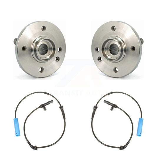 Wheel Hub Bearing & Sensor Front Kit For 02-05 Mini Cooper 1.6L with 4-Wheel ABS