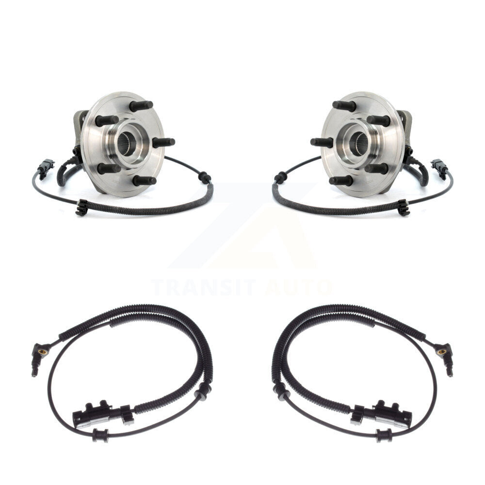 Wheel Hub Bearing And Extra ABS Sensor Front Kit For Jeep Liberty Dodge Nitro