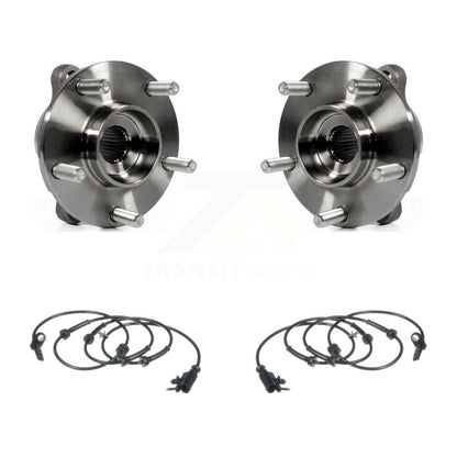 Wheel Hub Bearing And ABS Sensor Front Kit For INFINITI FX35 QX70 FX50 FX37