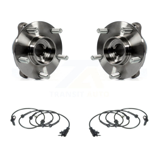 Wheel Hub Bearing And ABS Sensor Front Kit For INFINITI FX35 QX70 FX50 FX37