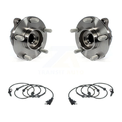 Wheel Hub Bearing And ABS Sensor Front Kit For INFINITI FX35 QX70 FX37