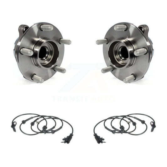 Wheel Hub Bearing And ABS Sensor Front Kit For INFINITI FX35 QX70 FX37