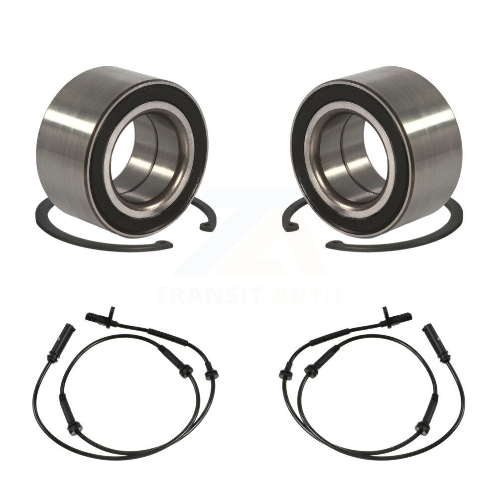 Wheel Bearing ABS Sensor Front Kit For BMW X3 3.0L with 4-Wheel Harness