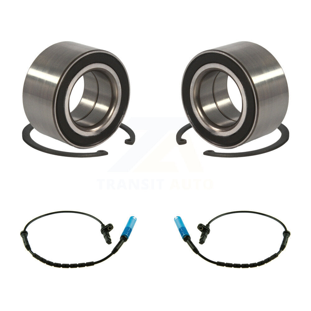 Wheel Bearing And ABS Sensor Front Kit For BMW X5 with Harness