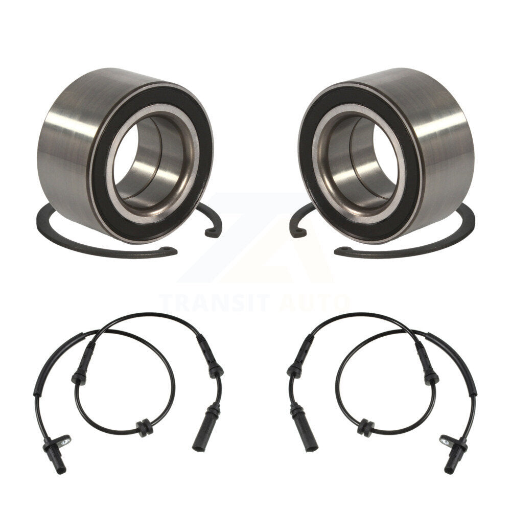Wheel Bearing And ABS Sensor Front Kit For BMW 335i xDrive