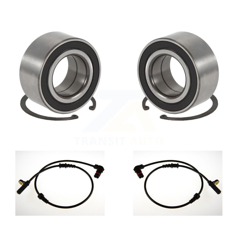 Wheel Bearing ABS Sensor Front Kit For 2010-2011 Mercedes-Benz C250 with Harness