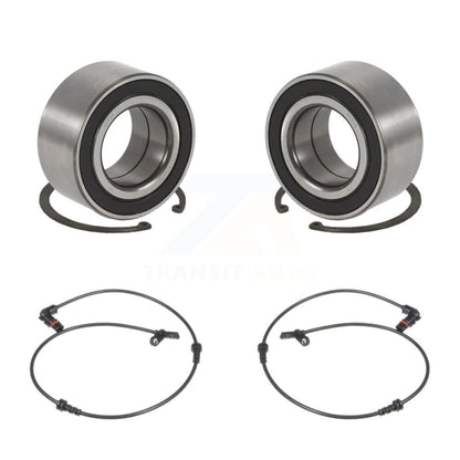 Wheel Bearing ABS Sensor Front Kit For 2010-2011 Mercedes-Benz C250 with Harness