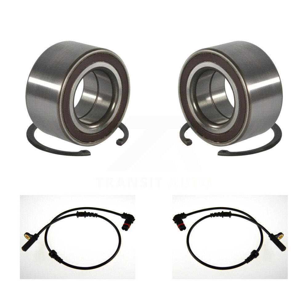Wheel Bearing And ABS Sensor Front Kit For Mercedes-Benz C300 C350 with Harness