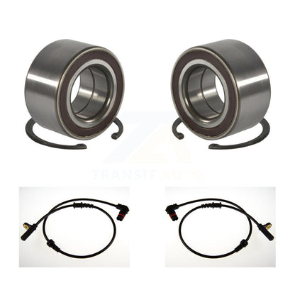 Wheel Bearing And ABS Sensor Front Kit For Mercedes-Benz C300 C350 with Harness