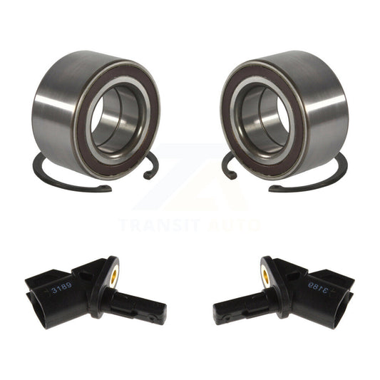 Wheel Bearing And ABS Sensor Front Kit For Mazda 3 5 Sport