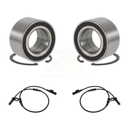Wheel Bearing And ABS Sensor Front Kit For Mercedes-Benz E350 E320 E500 E550