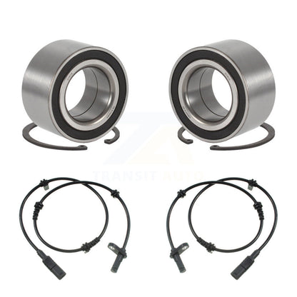 Wheel Bearing & ABS Sensor Front Kit For Mercedes-Benz E350 E320 E500 E550 E280