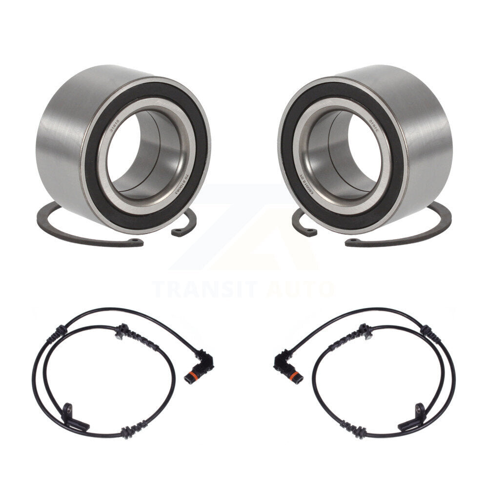 Wheel Bearing And ABS Sensor Front Kit For 2009 Mercedes-Benz S450 with Harness