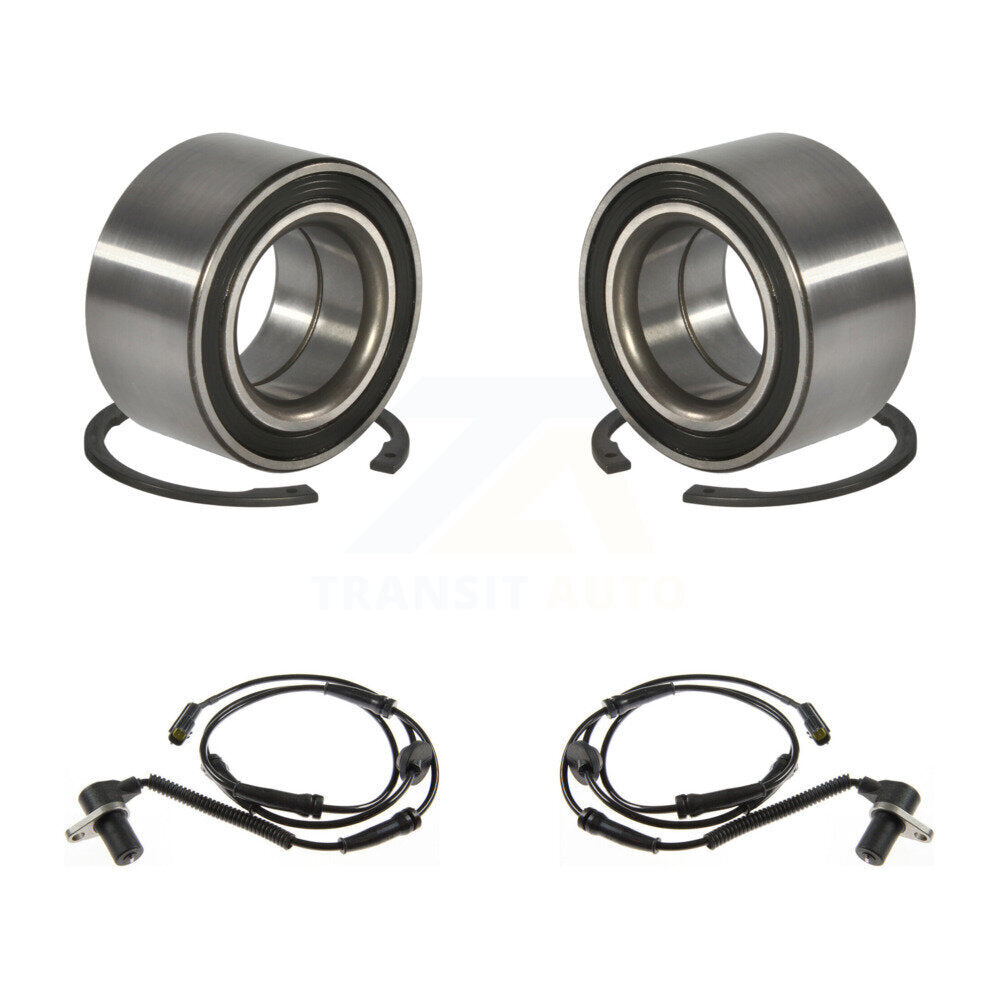 Wheel Bearing Sensor Front Kit For Kia Sedona 3.5L with 4-Wheel ABS Harness