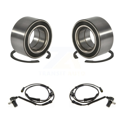 Wheel Bearing Sensor Front Kit For Kia Sedona 3.5L with 4-Wheel ABS Harness