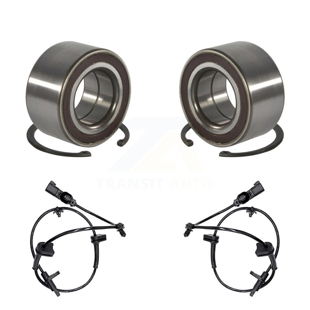 Wheel Bearing And ABS Sensor Front Kit For Ford Fiesta 1.6L with 4-Wheel