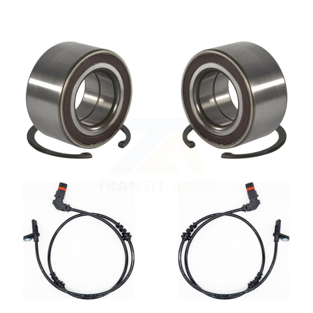 Wheel Bearing And ABS Sensor Front Kit For Mercedes-Benz C300 GLK250 GLK350 C350