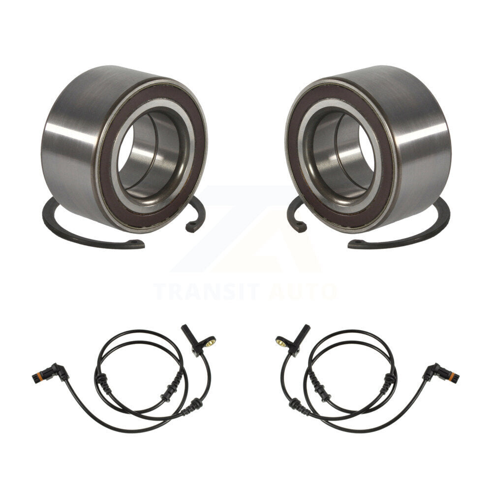Wheel Bearing ABS Sensor Front Kit For 2012-2013 Mercedes-Benz S550 with Harness