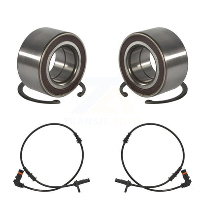 Wheel Bearing And ABS Sensor Front Kit For Mercedes-Benz E350 E550