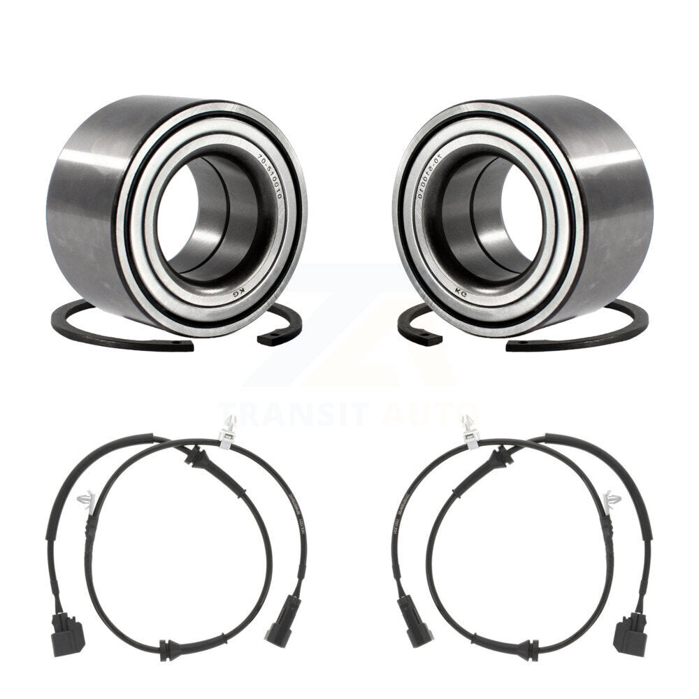 Wheel Bearing And ABS Sensor Front Kit For Mazda 3