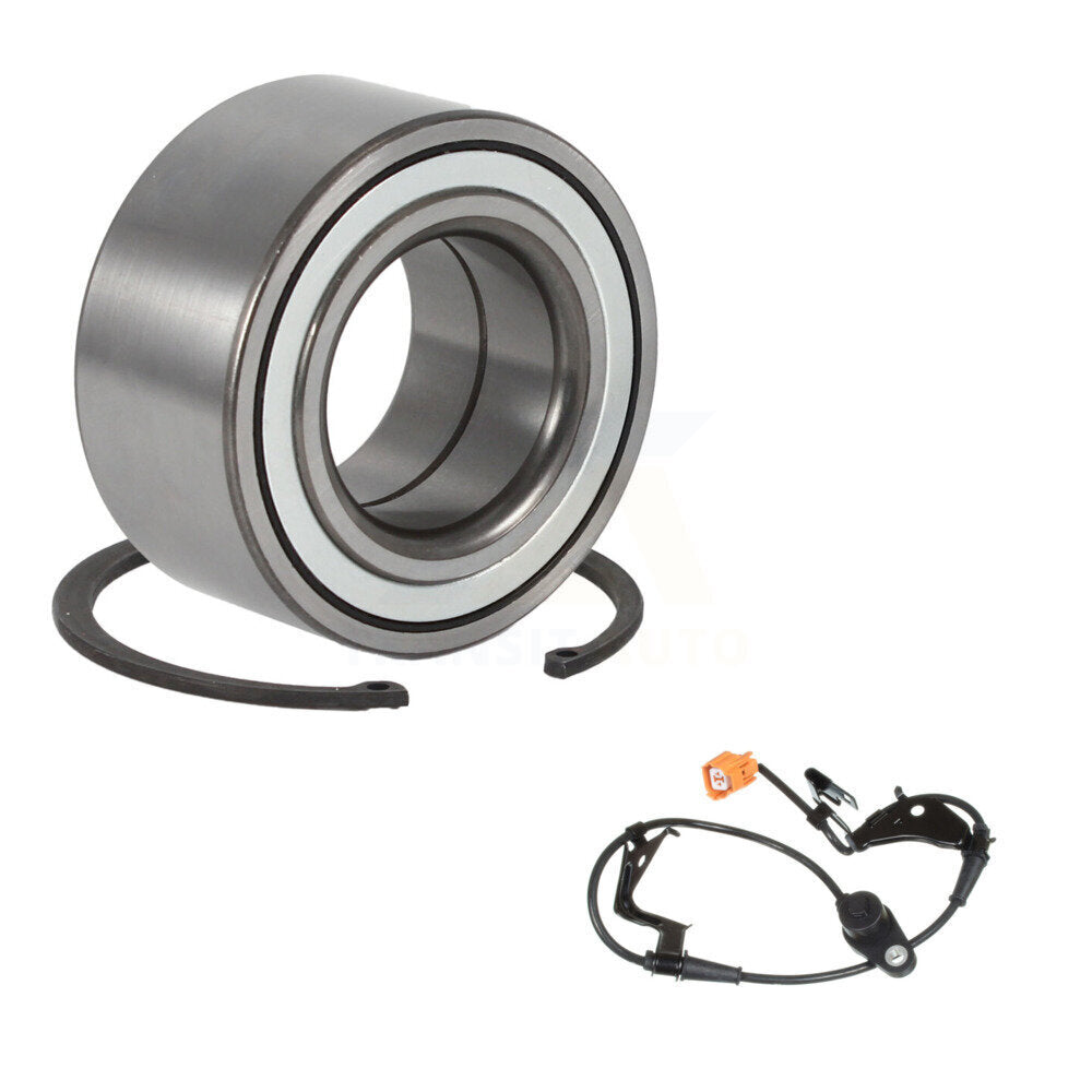 Wheel Bearing & Sensor Front Kit For 04-05 Honda Civic Si with 1.7L 4-Wheel ABS