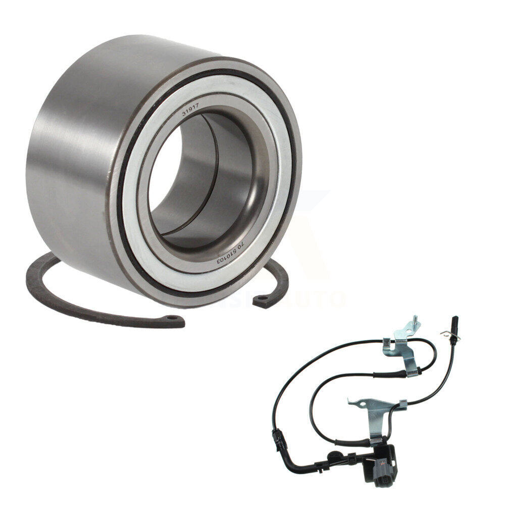 Wheel Bearing & Sensor Front Kit For Mazda 6 3.7L with 4-Wheel ABS Harness