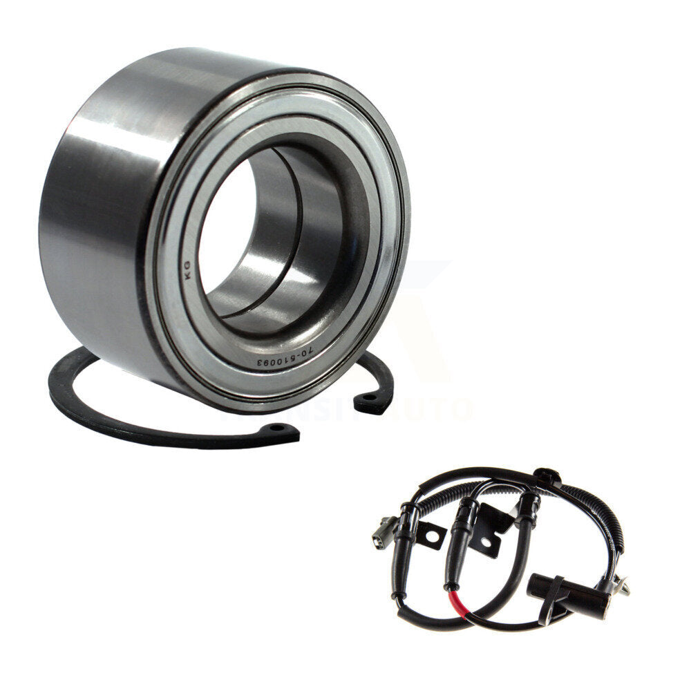 Wheel Bearing & Sensor Front Kit For 2007 Hyundai Elantra 2.0L with 4-Wheel ABS