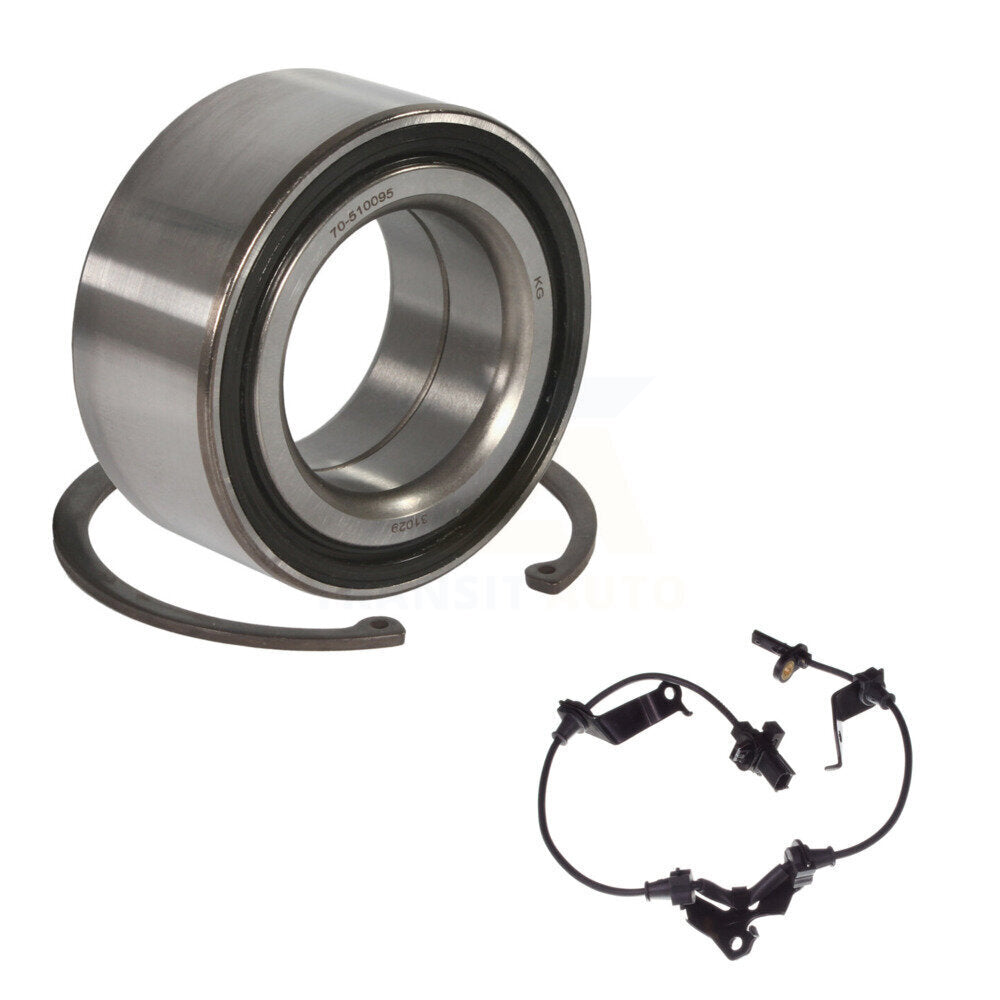 Wheel Bearing Sensor Front Kit For 2009-2014 Acura TL 3.5L/3.7L with 4-Wheel ABS