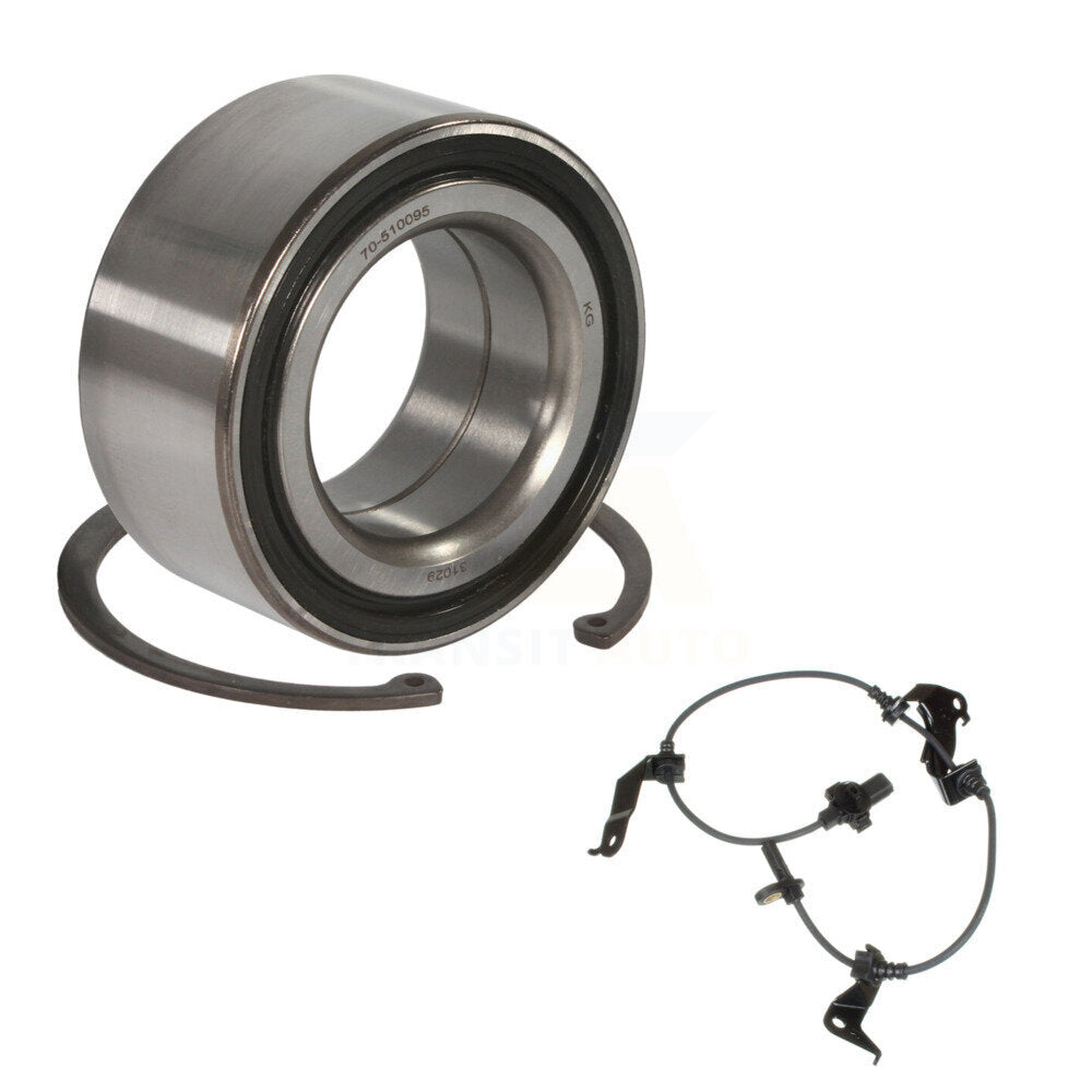Wheel Bearing And ABS Sensor Front Kit For Honda Accord Crosstour with Harness
