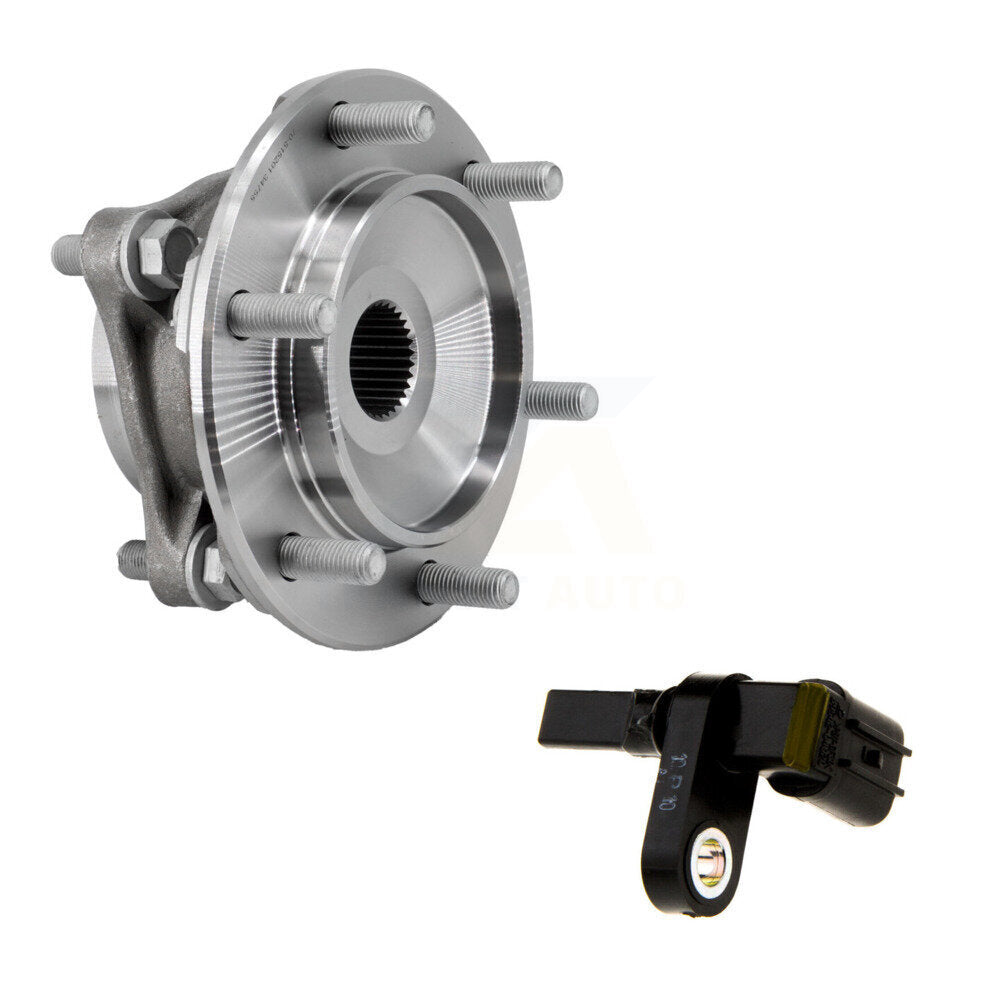 Wheel Hub Bearing & Sensor Front Kit For Toyota Tacoma 4Runner FJ Cruiser Lexus