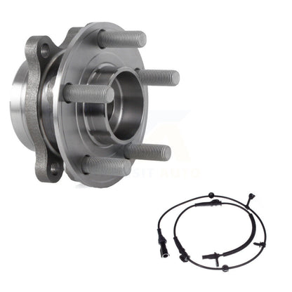 Wheel Hub Bearing Sensor Front Kit For Ford Edge 3.5L/2.0L/2.7L with 4-Wheel ABS