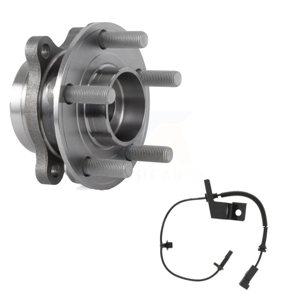 Wheel Hub Bearing And ABS Sensor Front Kit For Ford Edge Lincoln Nautilus MKX