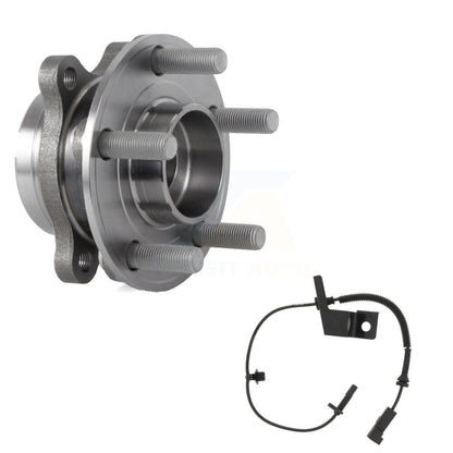 Wheel Hub Bearing And ABS Sensor Front Kit For Ford Edge Lincoln Nautilus MKX