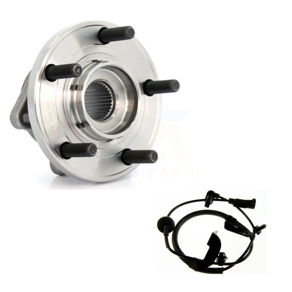 Wheel Hub Bearing And ABS Sensor Front Kit For 2009 Dodge Caliber with Harness