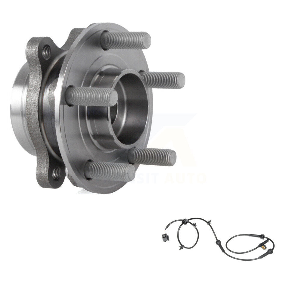 Wheel Hub Bearing ABS Sensor Front Kit For Ford Fusion Lincoln MKZ with Harness