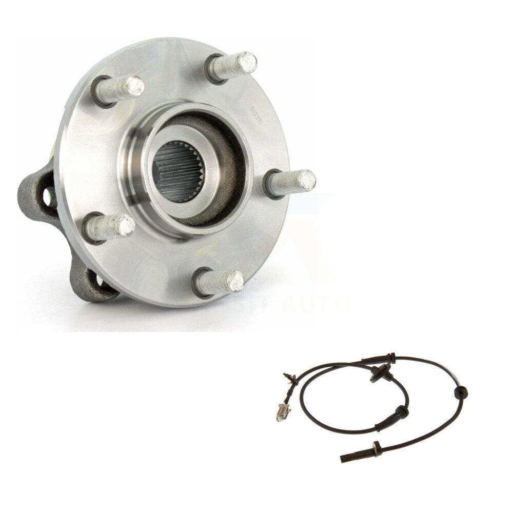Wheel Hub Bearing And ABS Sensor Front Kit For Nissan Murano Quest with Harness
