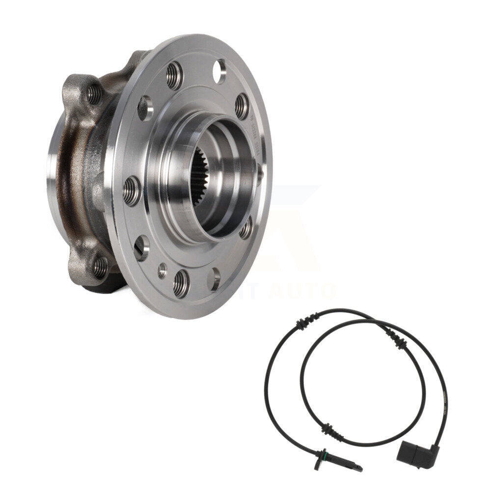 Wheel Hub Bearing And ABS Sensor Front Kit For Mercedes-Benz C300 with Harness
